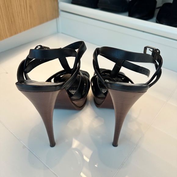 Saint Laurent Tribute Platform Sandals - Picture 3 of 5